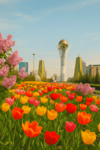 Майские праздники в Казахстане