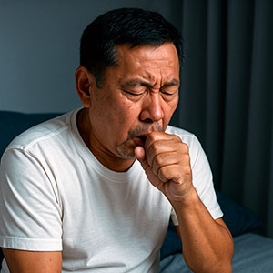 Жалобы на Кашель без простуды, особенно ночью. Аллергия