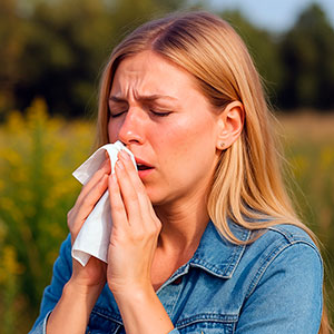  Жалобы на Сезонное ухудшение самочувствия (поллиноз). Аллергия